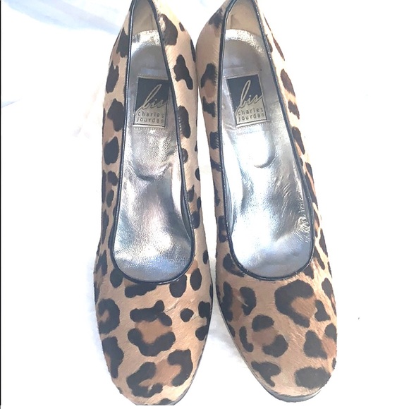 Charles Jordan cheetah print Beautiful shoes - Picture 2 of 4